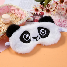Load image into Gallery viewer, Plush Panda Eye Mask - Tinyminymo