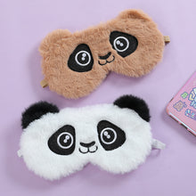 Load image into Gallery viewer, Plush Panda Eye Mask - Tinyminymo