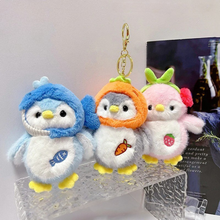 Load image into Gallery viewer, Plush Penguin 3D Keychain - Tinyminymo