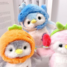 Load image into Gallery viewer, Plush Penguin 3D Keychain - Tinyminymo