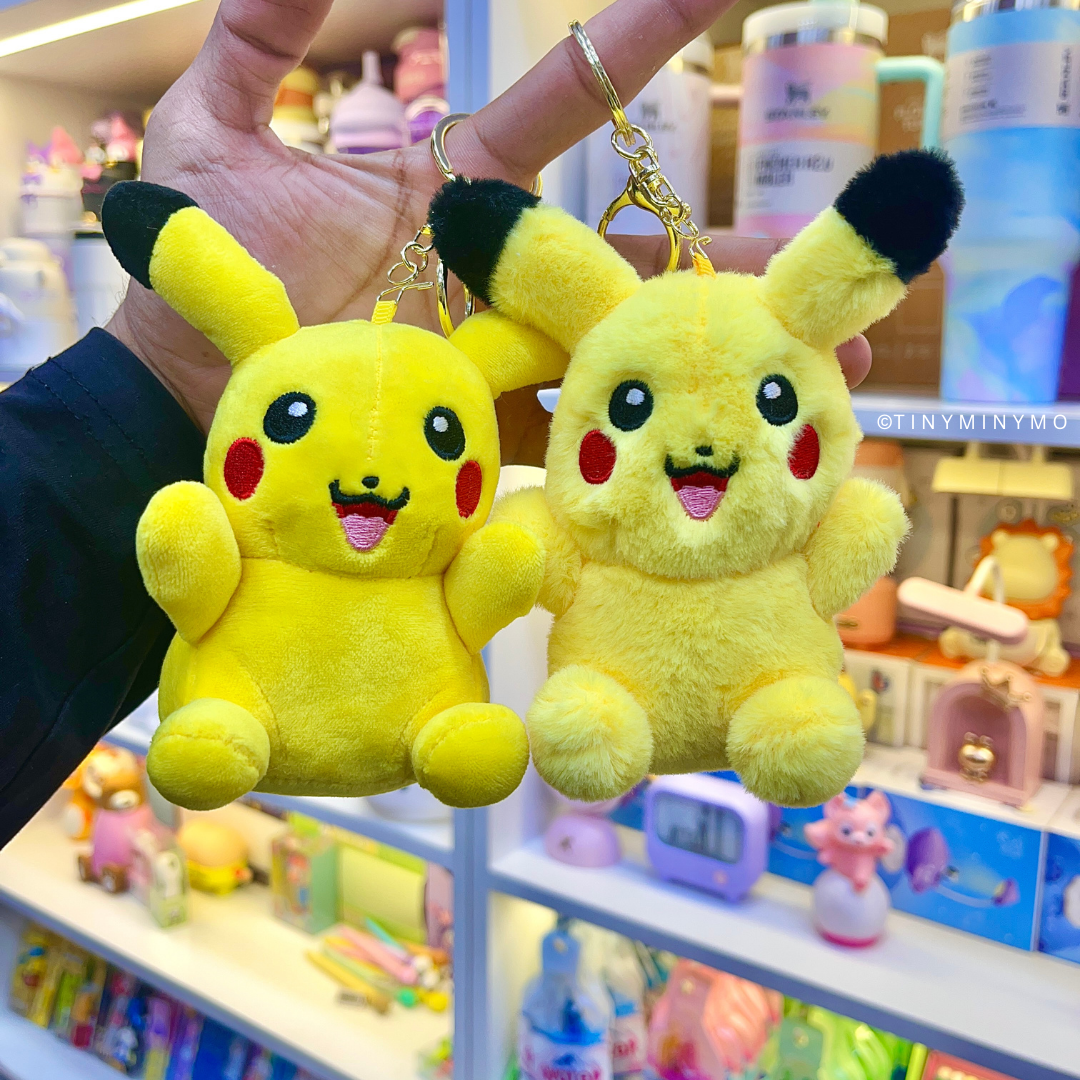 Plush Pikachu 3D Keychain Online in India