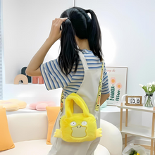 Load image into Gallery viewer, Plush Psyduck Handbag cum Sling Bag - Tinyminymo