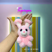 Load image into Gallery viewer, Plush Rabbit Keychain - Tinyminymo