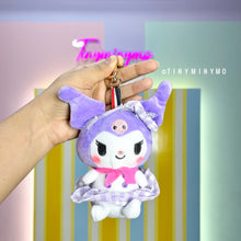 Load image into Gallery viewer, Plush Sanrio 3D Keychain - Tinyminymo