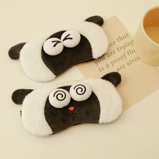 Plush Sheep Eye Mask with Gel Pad - Tinyminymo