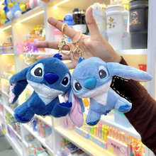 Load image into Gallery viewer, Two Plush Stitch Keychains - Tinyminymo