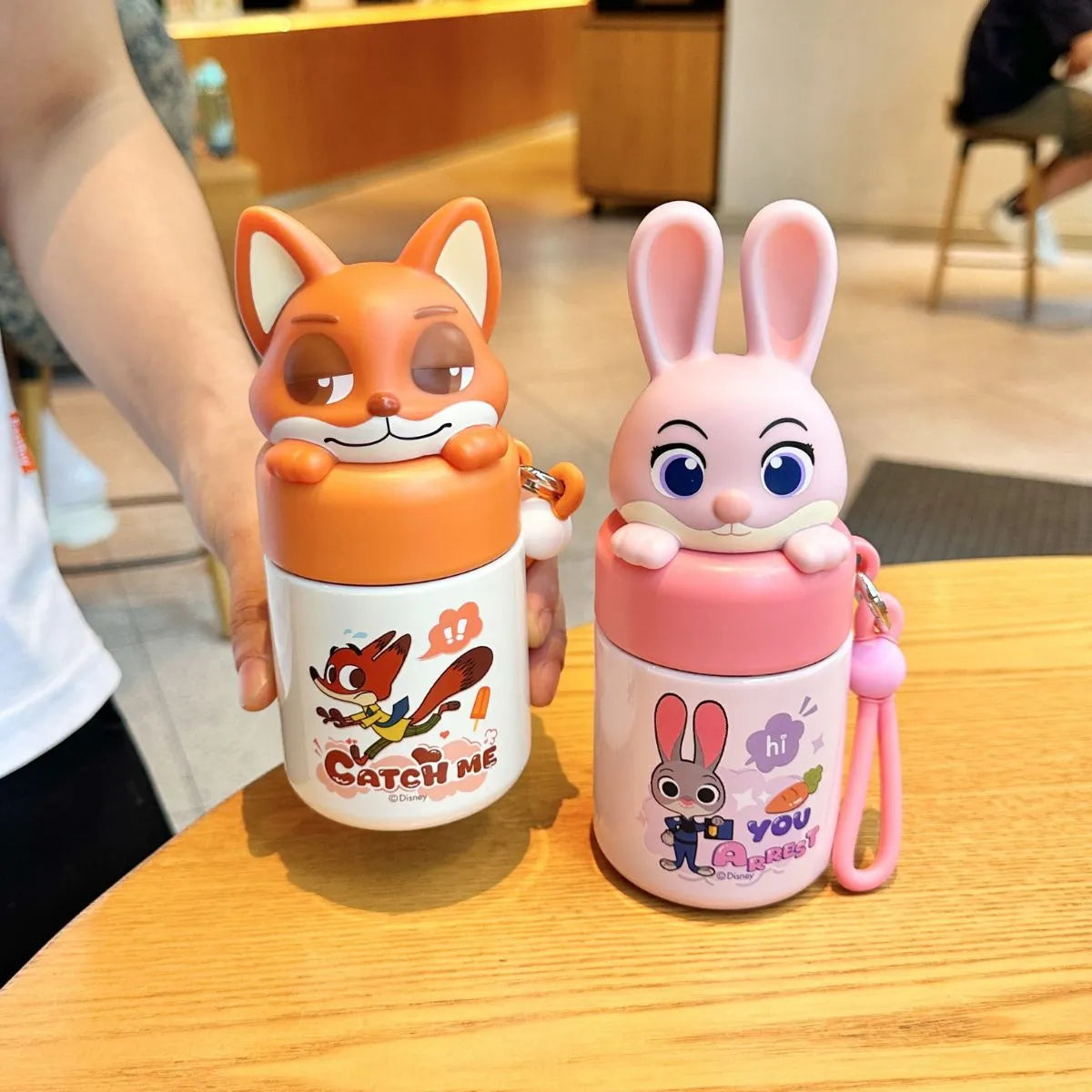 Nick and Judy Pocket Insulated Jar - Tinyminymo