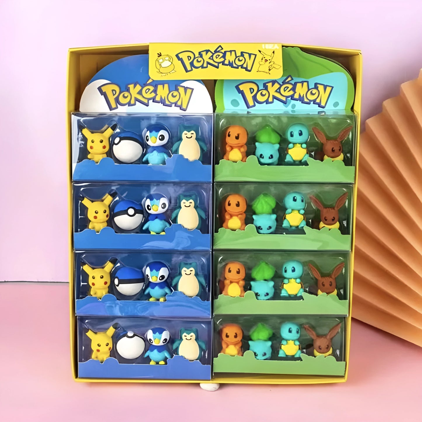 Pokemon Erasers Set of 4 - Tinyminymo
