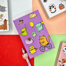 Load image into Gallery viewer, Post It Sticky Notebook - Kitty - Tinyminymo