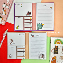 Load image into Gallery viewer, Post It Sticky Notebook - Kitty - Tinyminymo