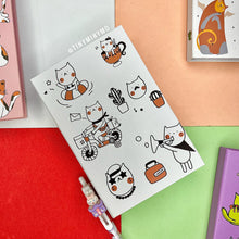 Load image into Gallery viewer, Post It Sticky Notebook - Kitty - Tinyminymo