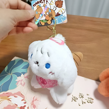 Load image into Gallery viewer, Pull the Poop Plush Doggy Keychain - Tinyminymo