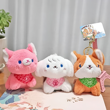 Load image into Gallery viewer, Pull the Poop Plush Doggy Keychain - Tinyminymo