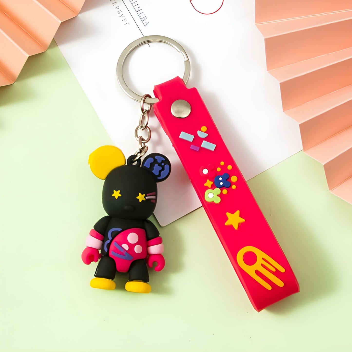 Qee Bear 3D Keychain - Tinyminymo