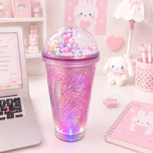 Load image into Gallery viewer, Pink Sipper with LED Light - Tinyminymo