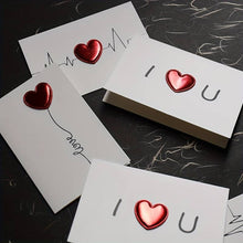 Load image into Gallery viewer, Red Heart Love Card - Tinyminymo