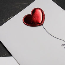 Load image into Gallery viewer, Red Heart Love Card - Tinyminymo