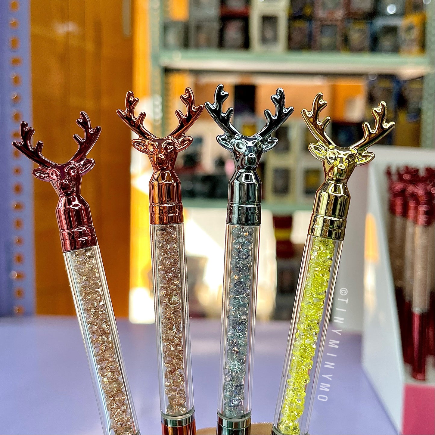 Reindeer Crystal Pen - Tinyminymo