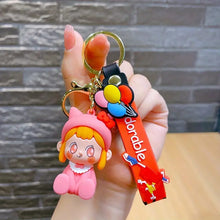 Load image into Gallery viewer, Sanrio Cosplay Kawaii Girl 3D Keychain - Tinyminymo