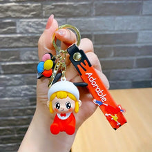 Load image into Gallery viewer, Sanrio Cosplay Kawaii Girl 3D Keychain - Tinyminymo