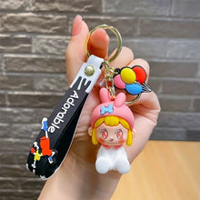 Load image into Gallery viewer, Sanrio Cosplay Kawaii Girl 3D Keychain - Tinyminymo