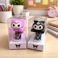 Load image into Gallery viewer, Two Kuromi Stapler in Black and Purple Color - Tinyminymo