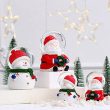 Load image into Gallery viewer, Santa Snow Globe with Light - Tinyminymo