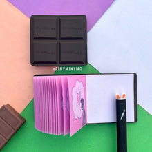 Load image into Gallery viewer, Scented Chocolate Bar Memopad - Tinyminymo