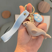 Load image into Gallery viewer, Seal Design Silicone Keychain - Tinyminymo