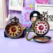 Load image into Gallery viewer, Sharingan Pocket Watch Keychain - Tinyminymo