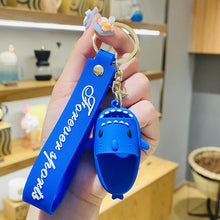 Load image into Gallery viewer, Shark Slipper 3D Keychain - Tinyminymo