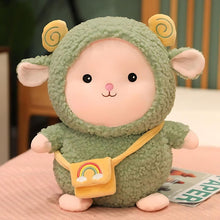 Load image into Gallery viewer, Sheep with Sling Bag Soft Toy - Tinyminymo