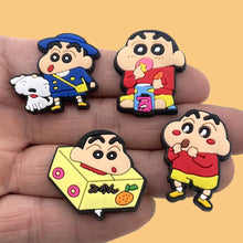 Load image into Gallery viewer, Shin-chan Crocs Decoration - Set of 4 - Tinyminymo