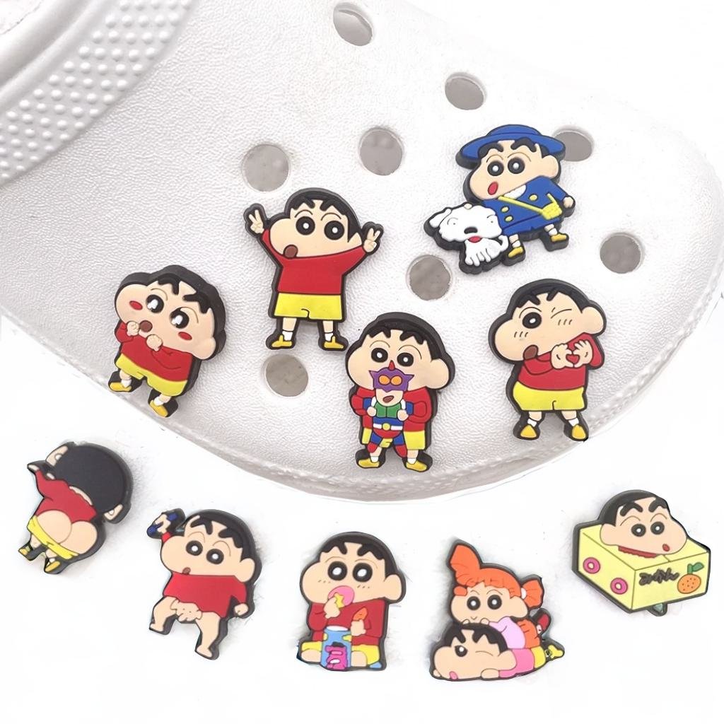 Shin-chan Crocs Decoration - Set of 4 - Tinyminymo