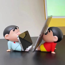 Load image into Gallery viewer, Two Cute Shin-chan Mobile Holders - Tinyminymo