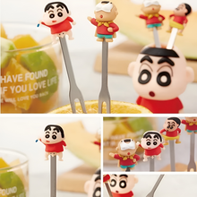 Load image into Gallery viewer, Shin-chan Fork Set - Set of 6 - Tinyminymo