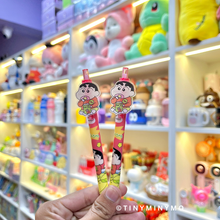Load image into Gallery viewer, Two Red Color Pens with Shin-chan Character - Tinyminymo