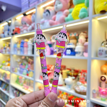 Load image into Gallery viewer, Two Pink Shin-chan themed Pens - Tinyminymo