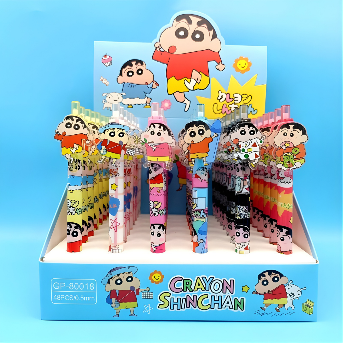 Collection of Shin-chan Gel Pen - Tinyminymo