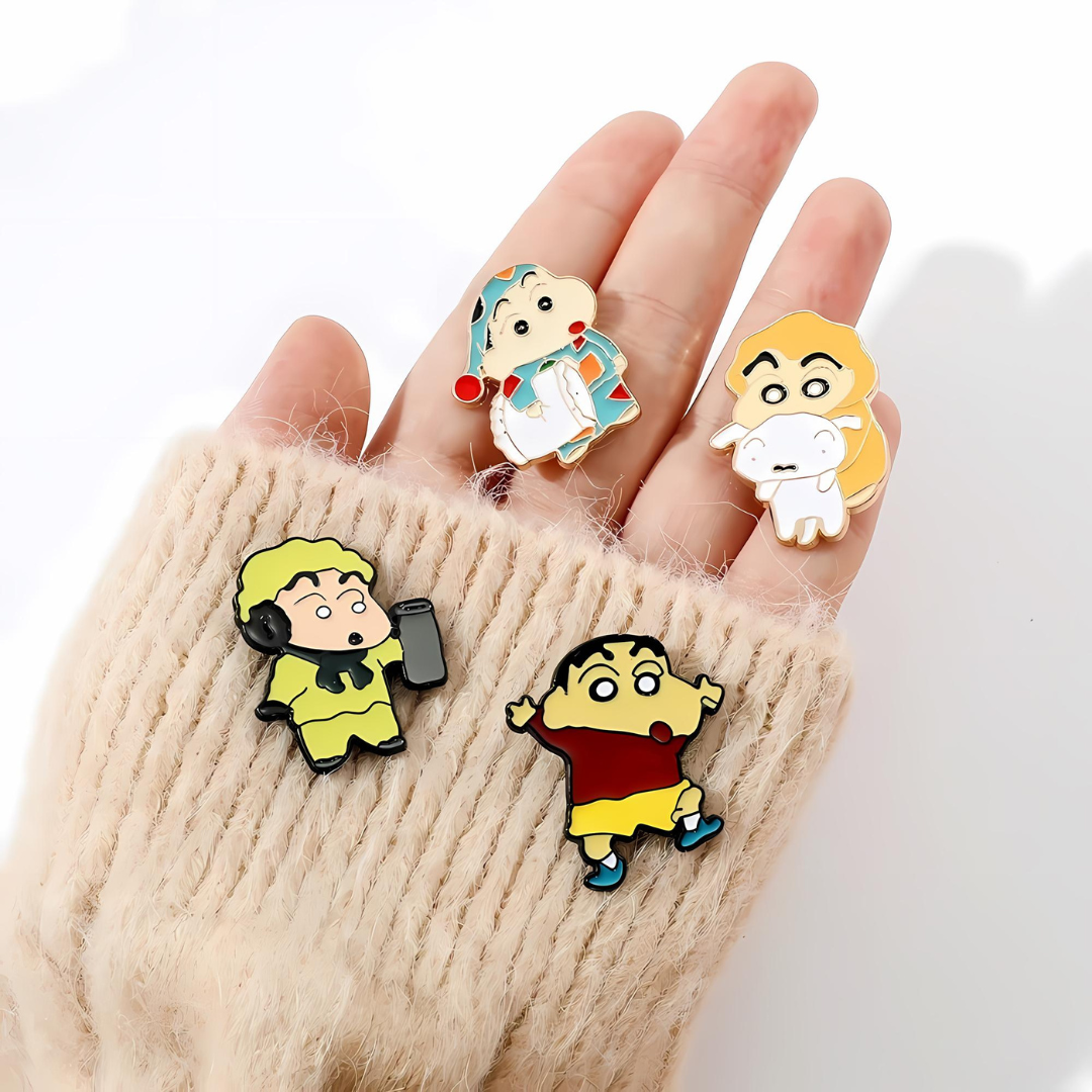 Buy Shin-chan Lapel Pin Online in India