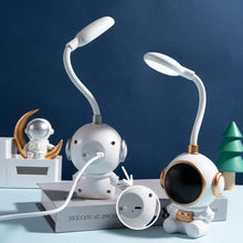 Load image into Gallery viewer, Sitting Astronaut LED Desk Lamp - Tinyminymo