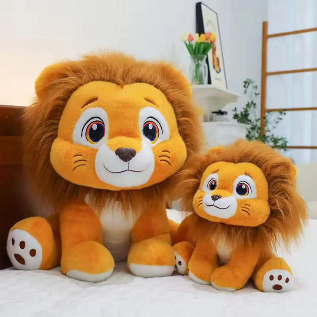 Two Plush Lion Soft Toy - Tinyminymo