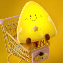 Load image into Gallery viewer, Smiling Cheese Shaped Night Light - Tinyminymo