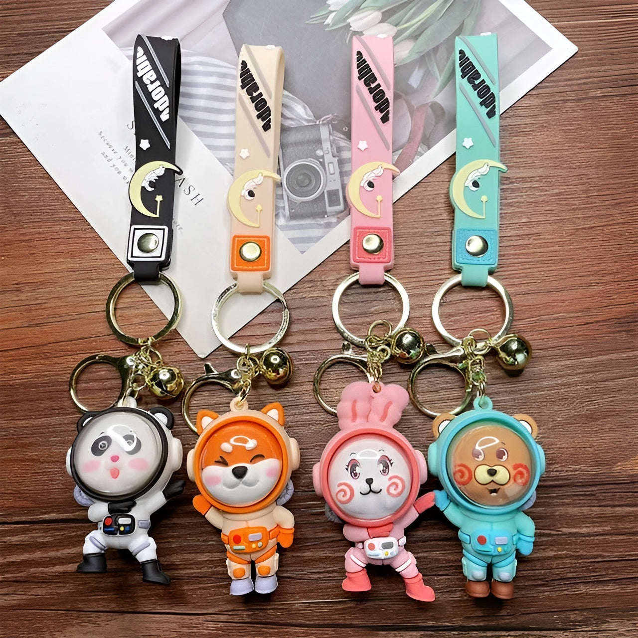 Space Animal 3D Keychain - Tinyminymo
