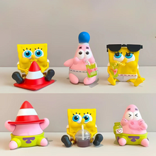 Load image into Gallery viewer, Spongebob and Patrick Action Figure - Tinyminymo
