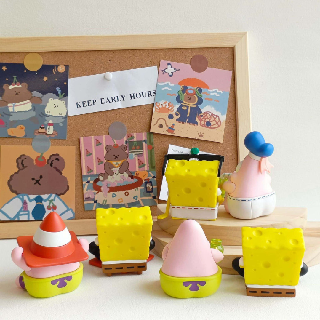 Spongebob and Patrick Action Figure - Tinyminymo