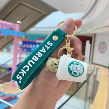 Load image into Gallery viewer, Starbucks Bear Cup 3D Keychain - Tinyminymo