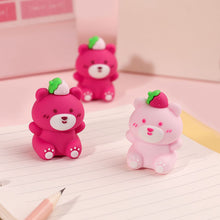 Load image into Gallery viewer, Strawberry Bear Pencil Sharpener - Tinyminymo