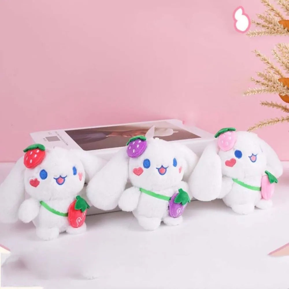 Strawberry Cinnamoroll Plush Keychain - Tinyminymo
