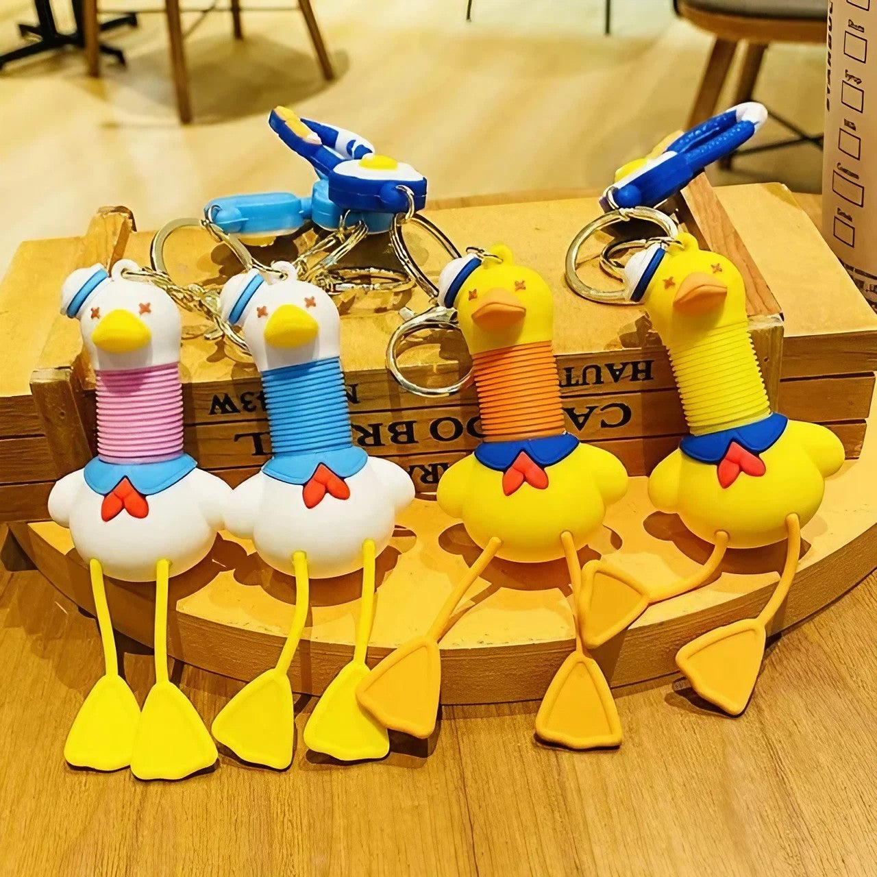 Stretch the Neck Goose 3D Keychain - Tinyminymo